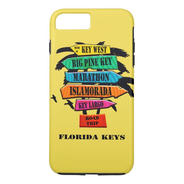 Capa Para iPhone, Case-Mate Design das chaves de Florida (Verso)