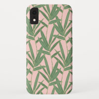 Design de folhagem de bambu elegante