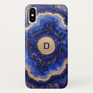 Capa Para iPhone Da Case-Mate Design de Geodo Abstrato com Acentos em Dourado Ro