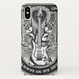Capa Para iPhone Da Case-Mate Design de Guitar Rock