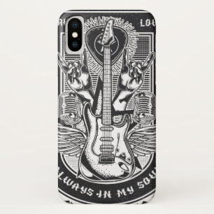 Capa Para iPhone Da Case-Mate Design de Guitar Rock