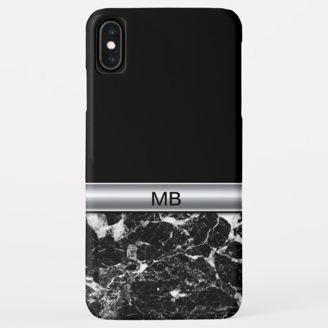 Capa Para iPhone, Case-Mate Design de Monograma Profissional Masculino (Verso)