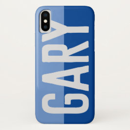 Capa Para iPhone Da Case-Mate Design de nome em negrito.