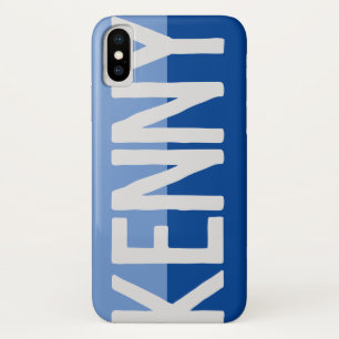 Capa Para iPhone Da Case-Mate Design de nome em negrito.