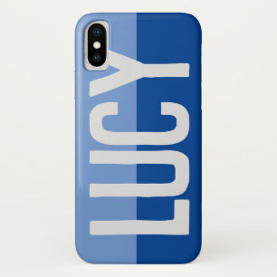 Capa Para iPhone Da Case-Mate Design de nome em negrito.
