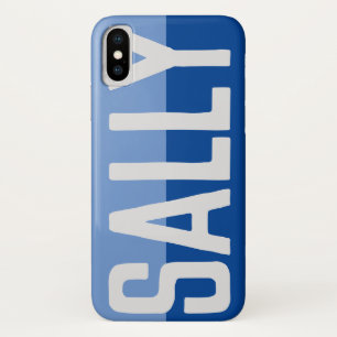 Capa Para iPhone Da Case-Mate Design de nome em negrito.