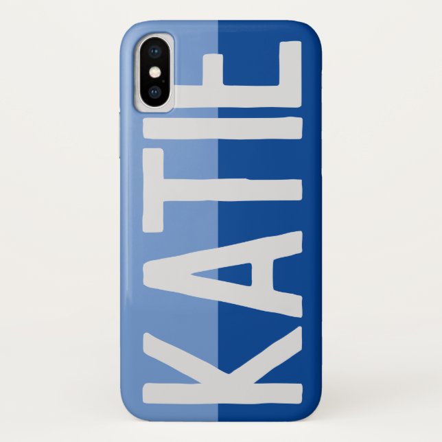 Capa Para iPhone, Case-Mate Design de Nome Negrito - Katie (Verso)