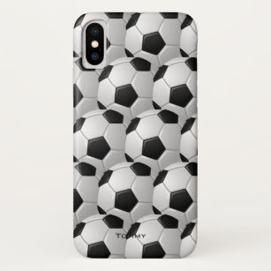 Capa Para iPhone X Design do futebol X gabinete do iPhone X