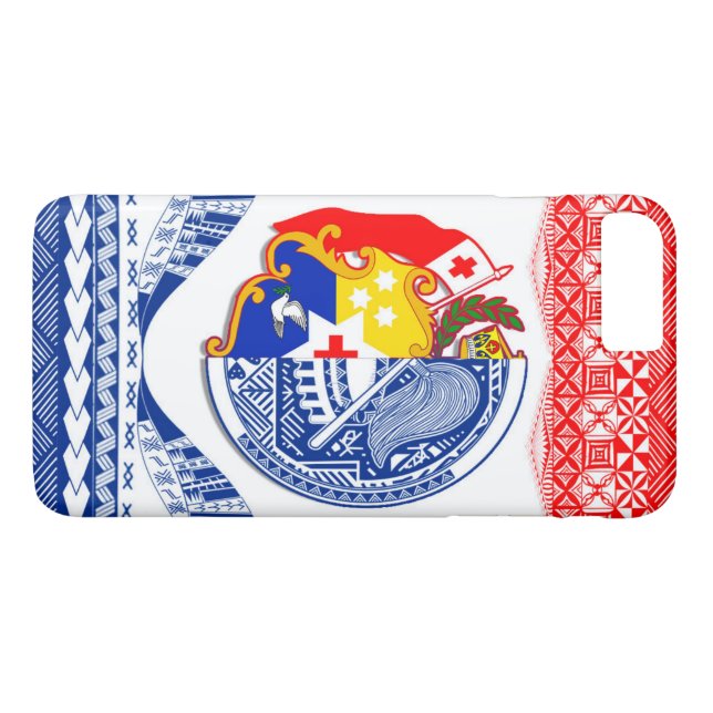 Capa Para iPhone, Case-Mate Design do polinésio de Tokouso (Verso (Horizontal))