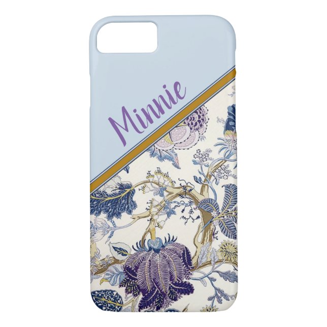 Capa Para iPhone, Case-Mate Design Floral Personalizado (Verso)