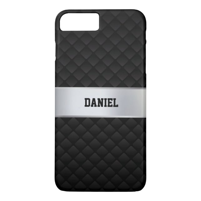 Capa Para iPhone, Case-Mate Design Geométrico Negro (Verso)