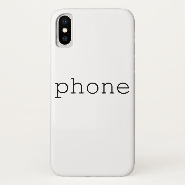 Capa Para iPhone, Case-Mate Design literal - Telefone (Verso)