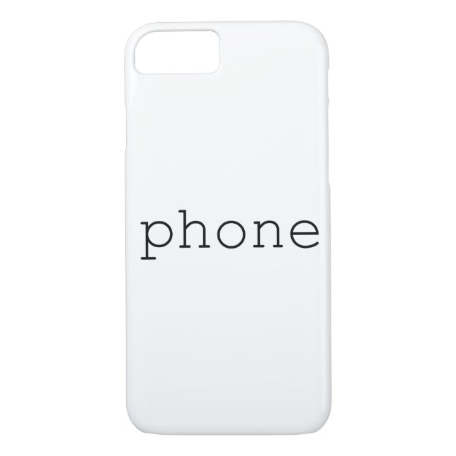 Capa Para iPhone, Case-Mate Design literal - Telefone (Verso)