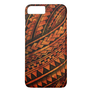 Capa iPhone 8 Plus/7 Plus Design polinésio