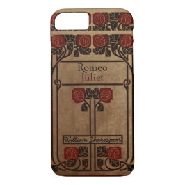 Capa iPhone 8/ 7 Design Romeu E Julieta Do Livro Vintage