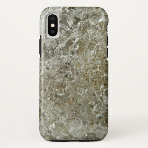 Capa Para iPhone X Design Textured do abstrato do gelo natureza
