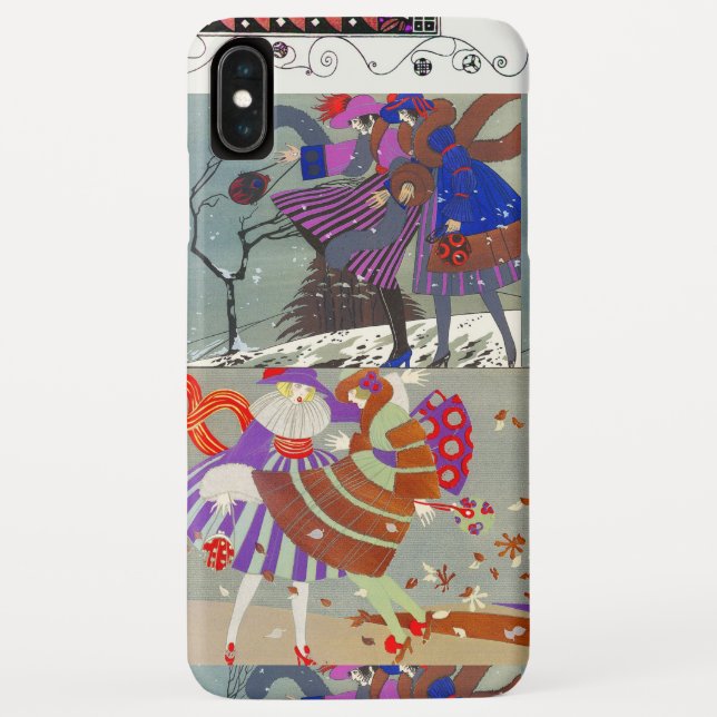 CAPA PARA iPhone, Case-Mate  DESIGNADOR DE CUSTOS DE INVERNO E OUTONO/FASHION (Verso)