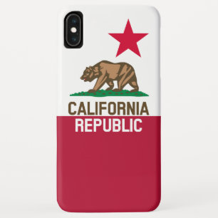 Capa Para iPhone XS Max DESIGNS de pesca com pavilhão da REPÚBLICA DA CA