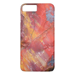 Capa Para iPhone Da Case-Mate Detalhe de madeira petrificada vermelha, Arizona