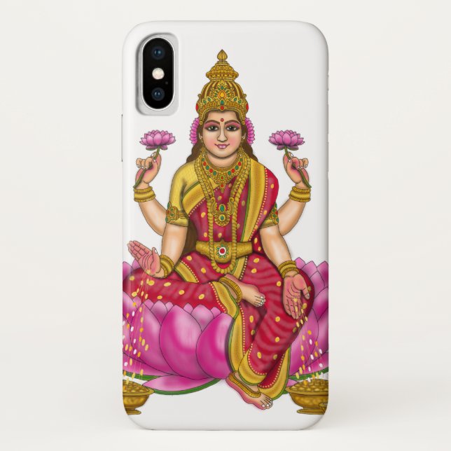 Capa Para iPhone, Case-Mate Deusa Lakshmi Cobrir móvel (Verso)