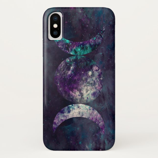 Capa Para iPhone, Case-Mate Deusa Tripla Lua Universo Luna (Verso)