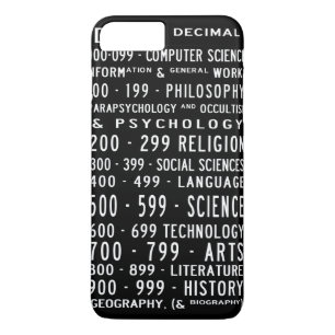 Capa iPhone 8 Plus/7 Plus Dewey Decimal Busroll Case