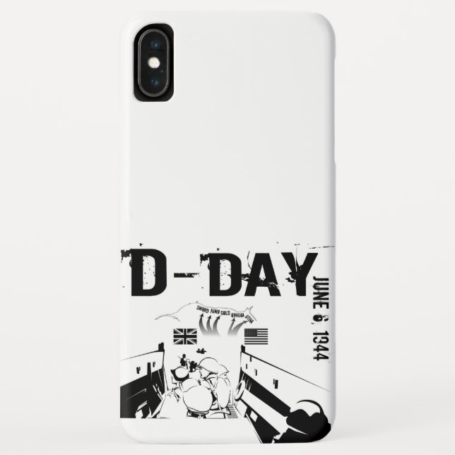 Capa Para iPhone, Case-Mate DIA D 6 de junho de 1944 (Verso)
