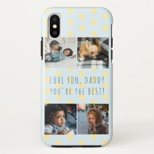 Capa Para iPhone Da Case-Mate Dia de os pais 4 foto atira colagem Ama seu Pai