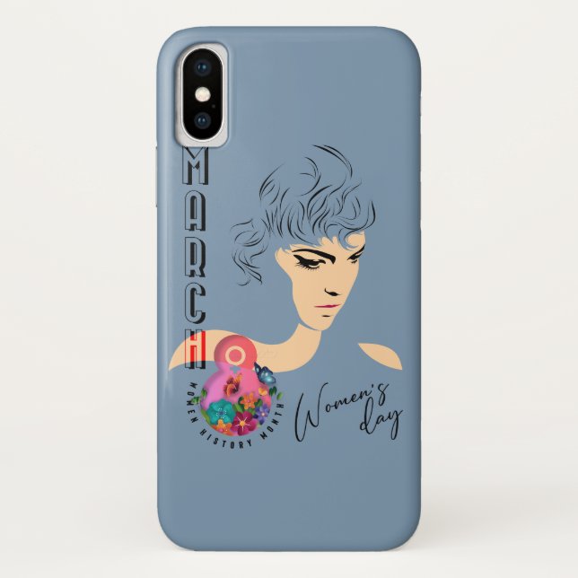Capa Para iPhone, Case-Mate Dia Internacional da Mulher | (Verso)
