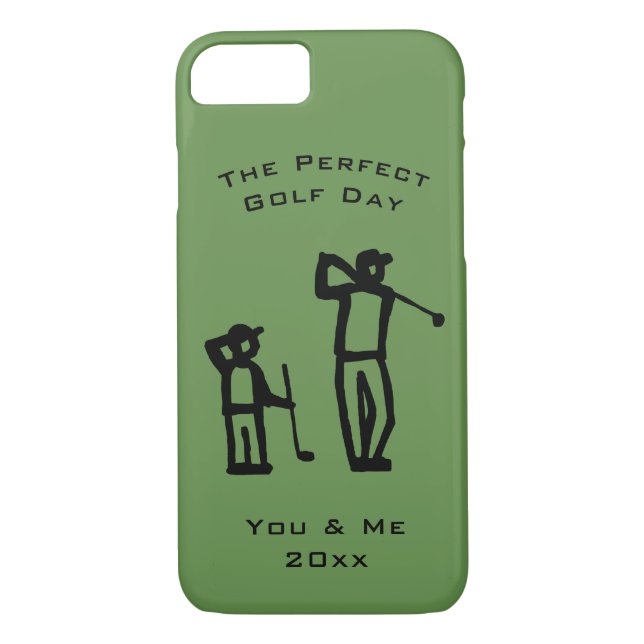 Capa Para iPhone, Case-Mate Dia perfeito do golfe (Verso)