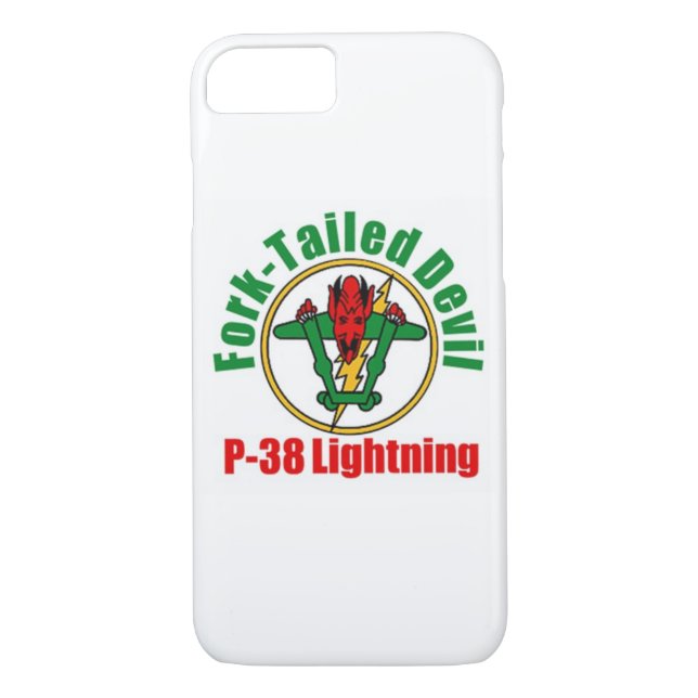 Capa Para iPhone, Case-Mate Diabo P-38 Lightning (Verso)