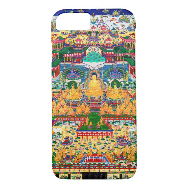 Capa Para iPhone, Case-Mate Diagrama Cósmico de Mandala para a Meditação (Verso)
