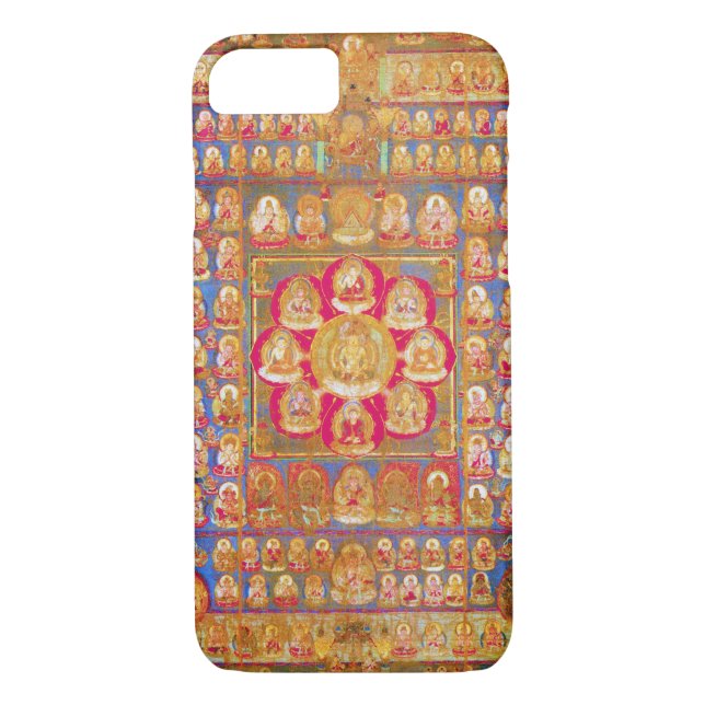 Capa Para iPhone, Case-Mate Diagrama Cósmico de Mandala para a Meditação (Verso)