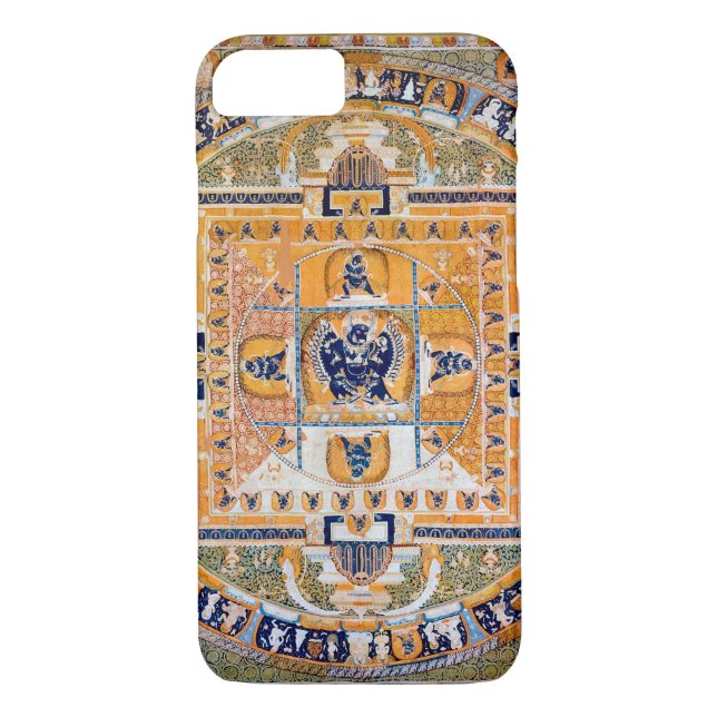 Capa Para iPhone, Case-Mate Diagrama Cósmico de Mandala para a Meditação (Verso)