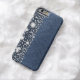 Capa Para iPhone, Case-Mate Diamante na moda Glam Bling dos diamantes azuis da (In Loco)