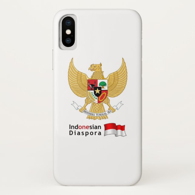 Capa Para iPhone, Case-Mate Diáspora indonésia (Verso)