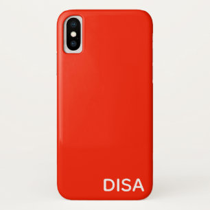 Capa Para iPhone Da Case-Mate Disa Red Color name