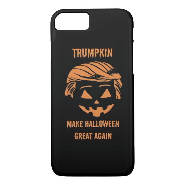Capa Para iPhone, Case-Mate Docinho, Trumpkin, Halloween Merch Classic (Verso)