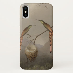 Capa Para iPhone Da Case-Mate Dois beija-flores com seu jovem