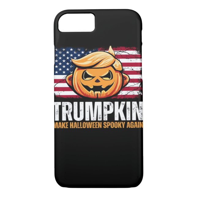 Capa Para iPhone, Case-Mate Donald Halloween - Trumpkin Torna o Halloween Louc (Verso)