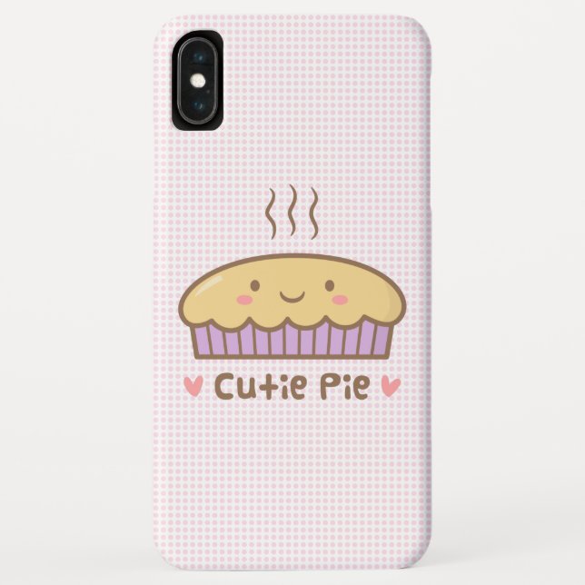 Capa Para iPhone, Case-Mate Doodle da torta de Kawaii Cutie para ela (Verso)