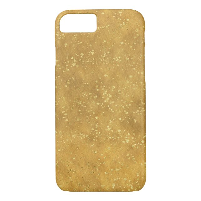 Capa Para iPhone, Case-Mate Dourado Sparkle Confetti (Verso)