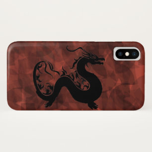 Capa Para iPhone X Dragão Asiático