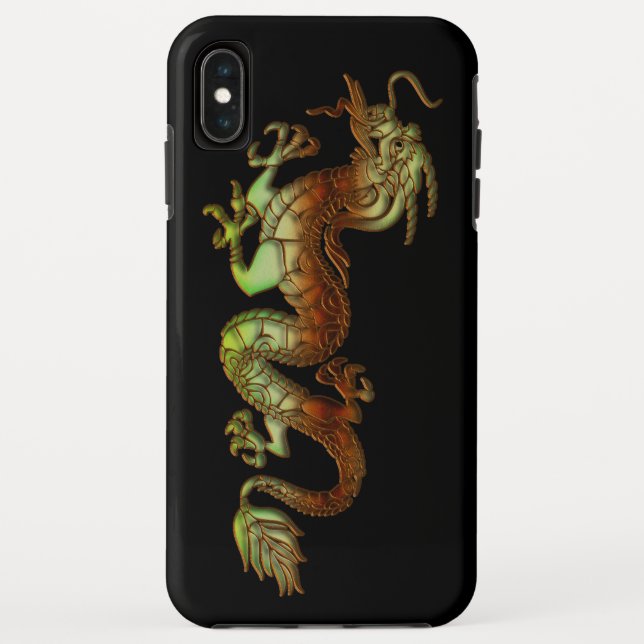 Capa Para iPhone, Case-Mate Dragão Bicolor (Verso)