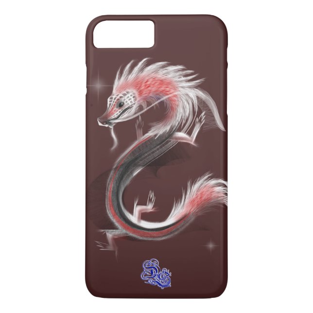 Capa Para iPhone, Case-Mate Dragão do vento (Verso)