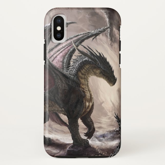 Capa Para iPhone, Case-Mate Dragão na caverna (Verso)