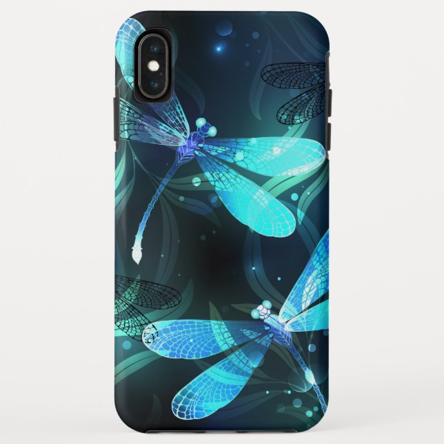 Capa Para iPhone, Case-Mate Dragonflies de lago (Verso)