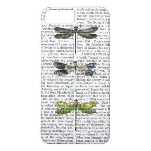 Capa iPhone 8 Plus/7 Plus Dragonflies Impressão 3