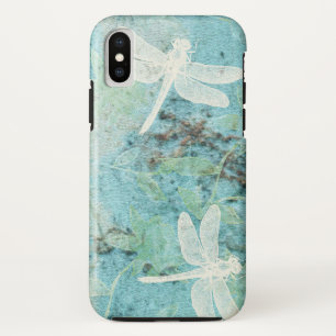 Capa Para iPhone Da Case-Mate Dragonflies Teal Art Elegante