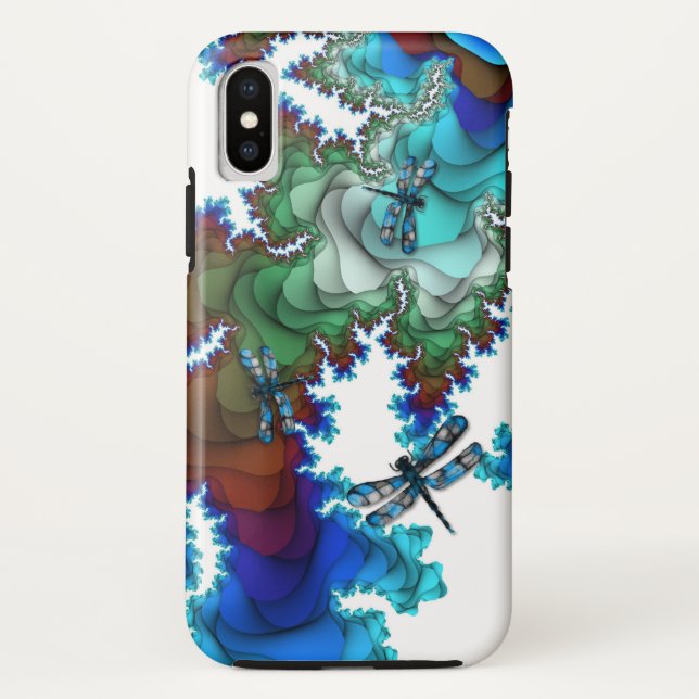 Capa Para iPhone, Case-Mate Dragonfly Island iPhone X Case (Verso)